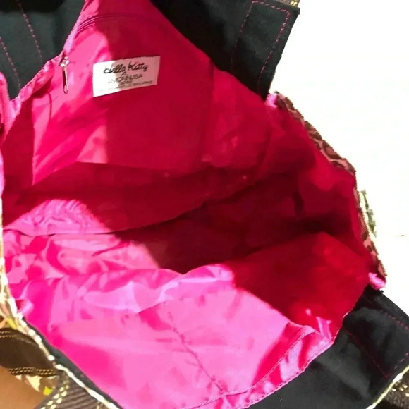 Hello kitty  by amonnlisa cotton/ canvas tote bag - Picture 7 of 8